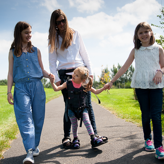 Upsee Harness Helps Kids Stuck in Wheelchairs Get Up on Their Feet