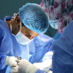 doctor having operation